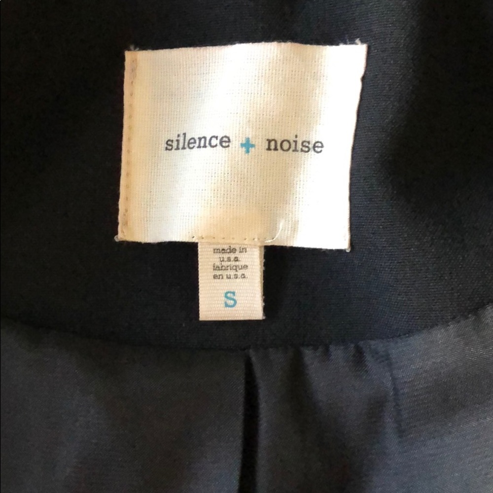 Silence & Noise Open Suit Blazer With 3/4 Sleeves - image 7